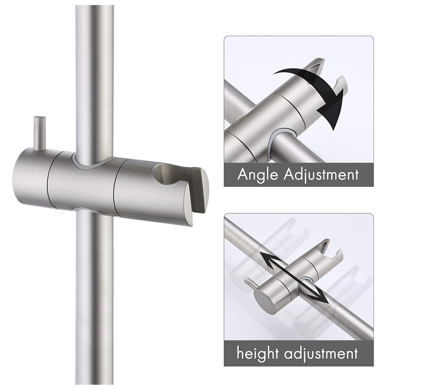 Waterford Slide Bar Brushed Nickel