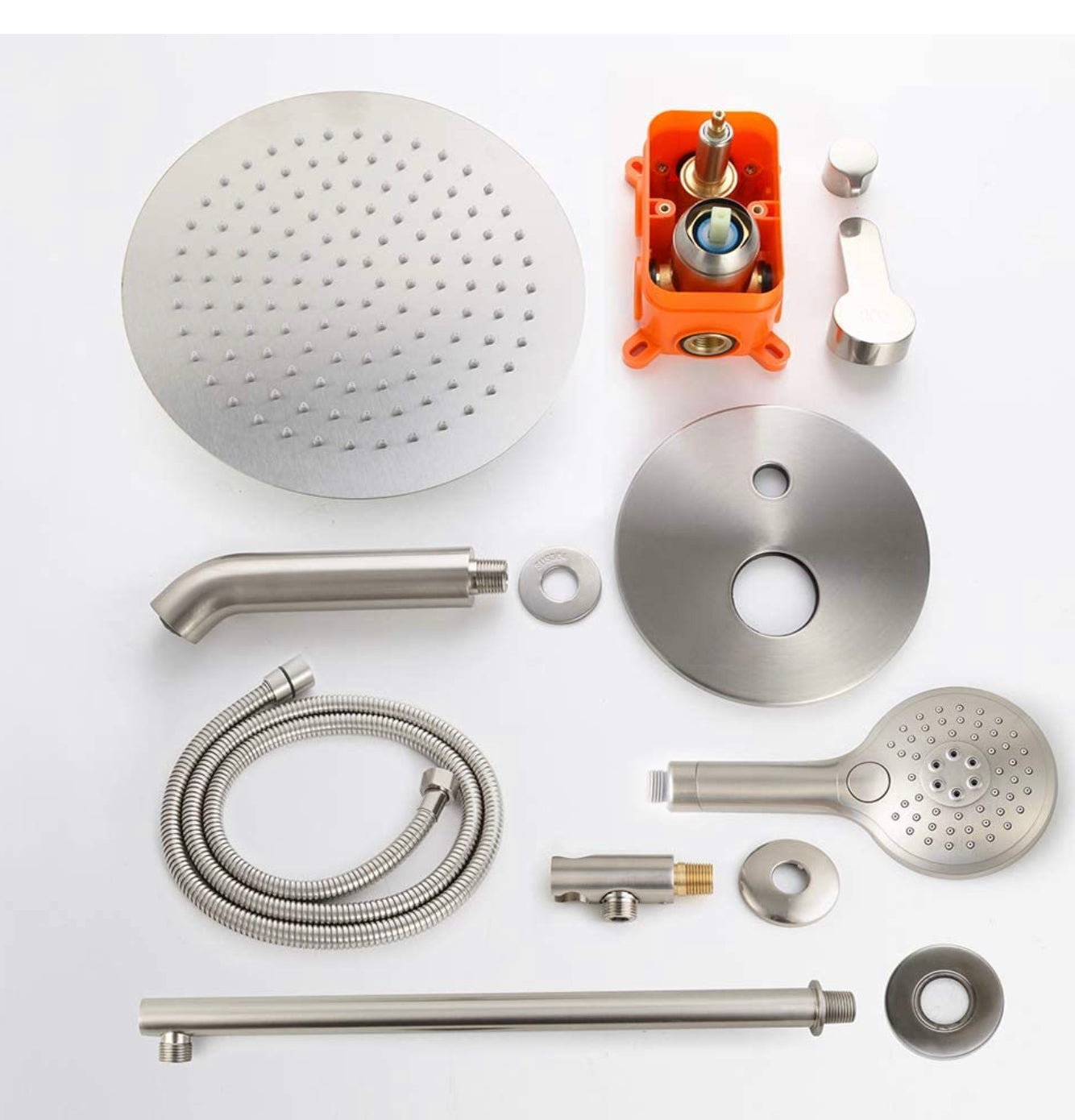 Waterford Shower Tub and Shower Brushed Nickel