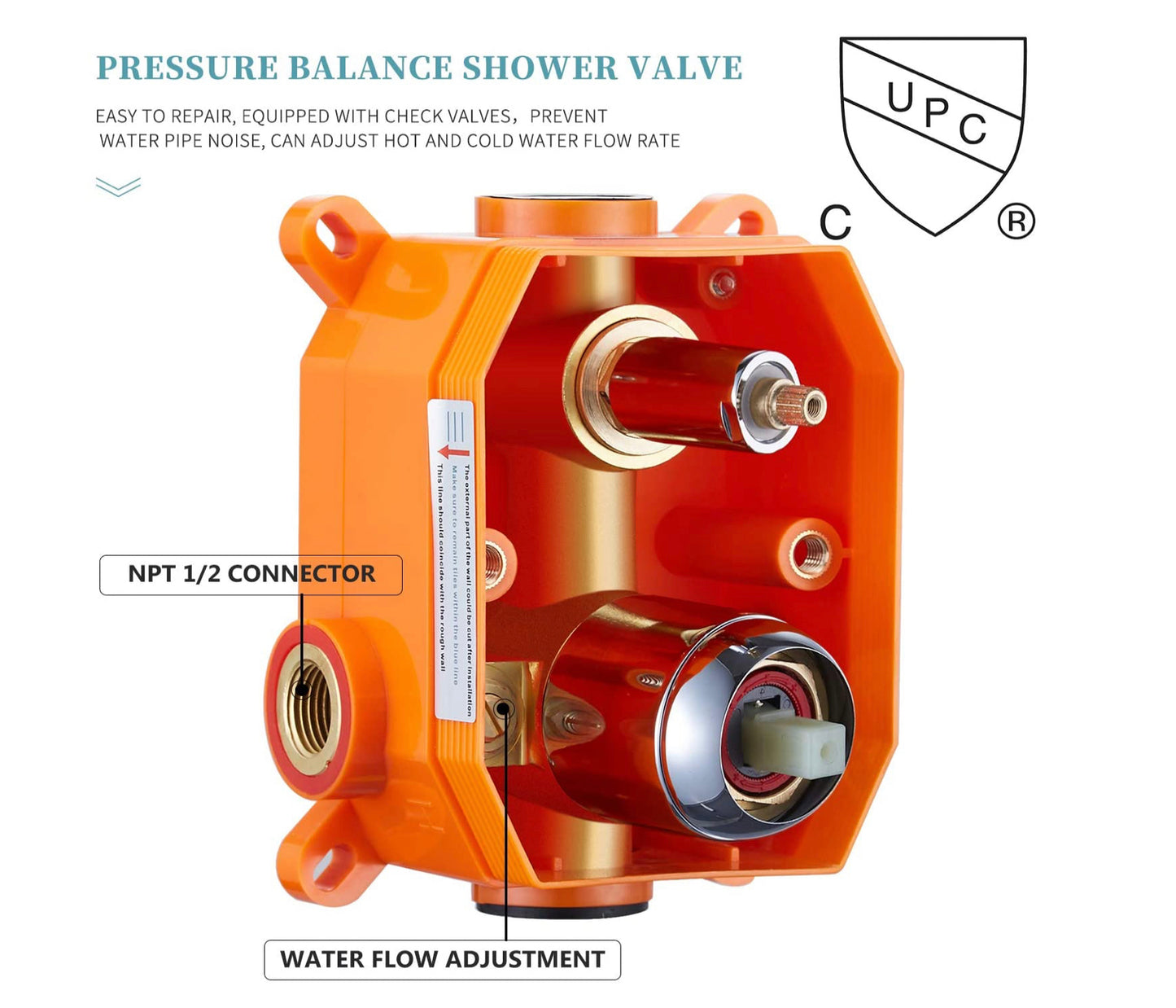 Waterford Shower System Chrome Round