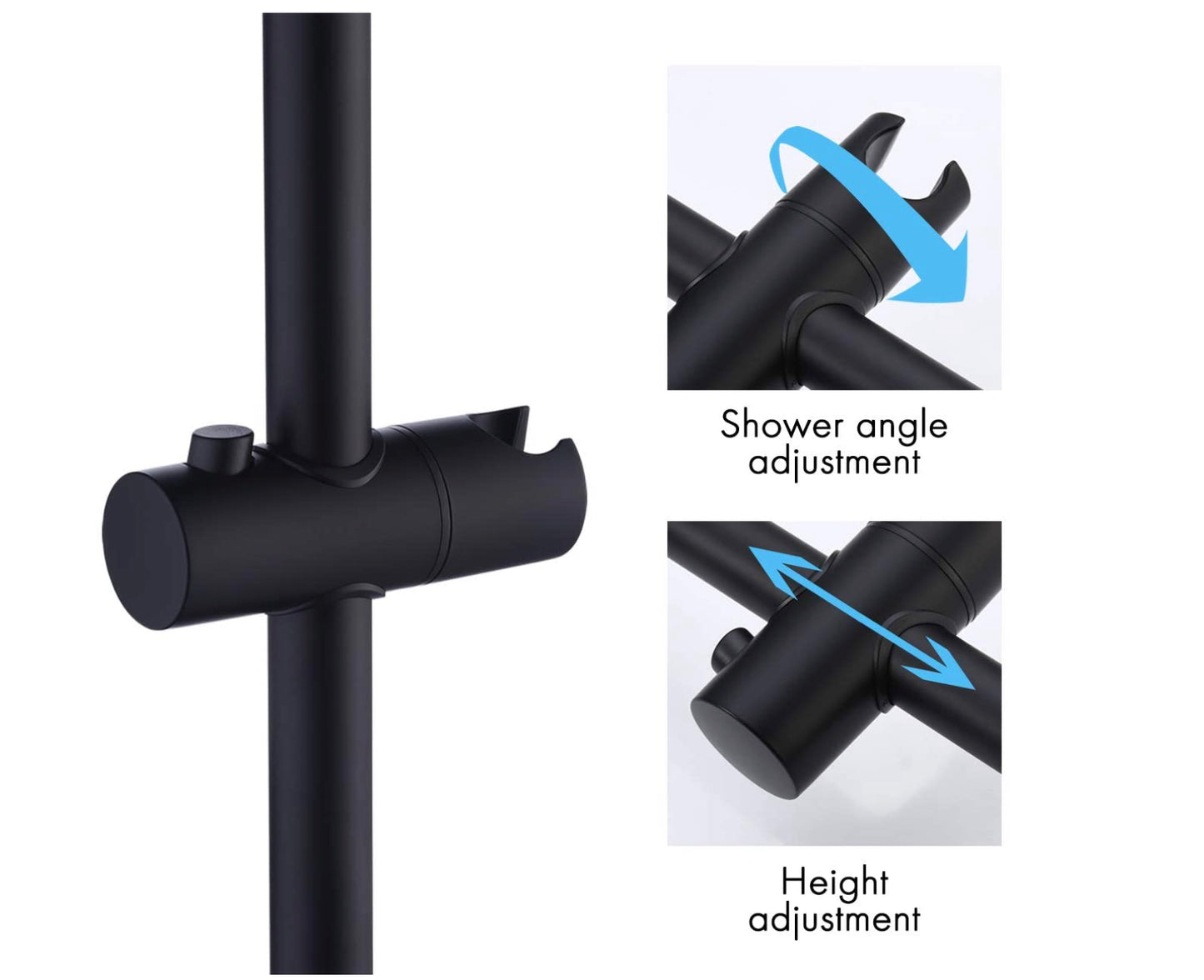 Waterford Slide Bar Matte Black