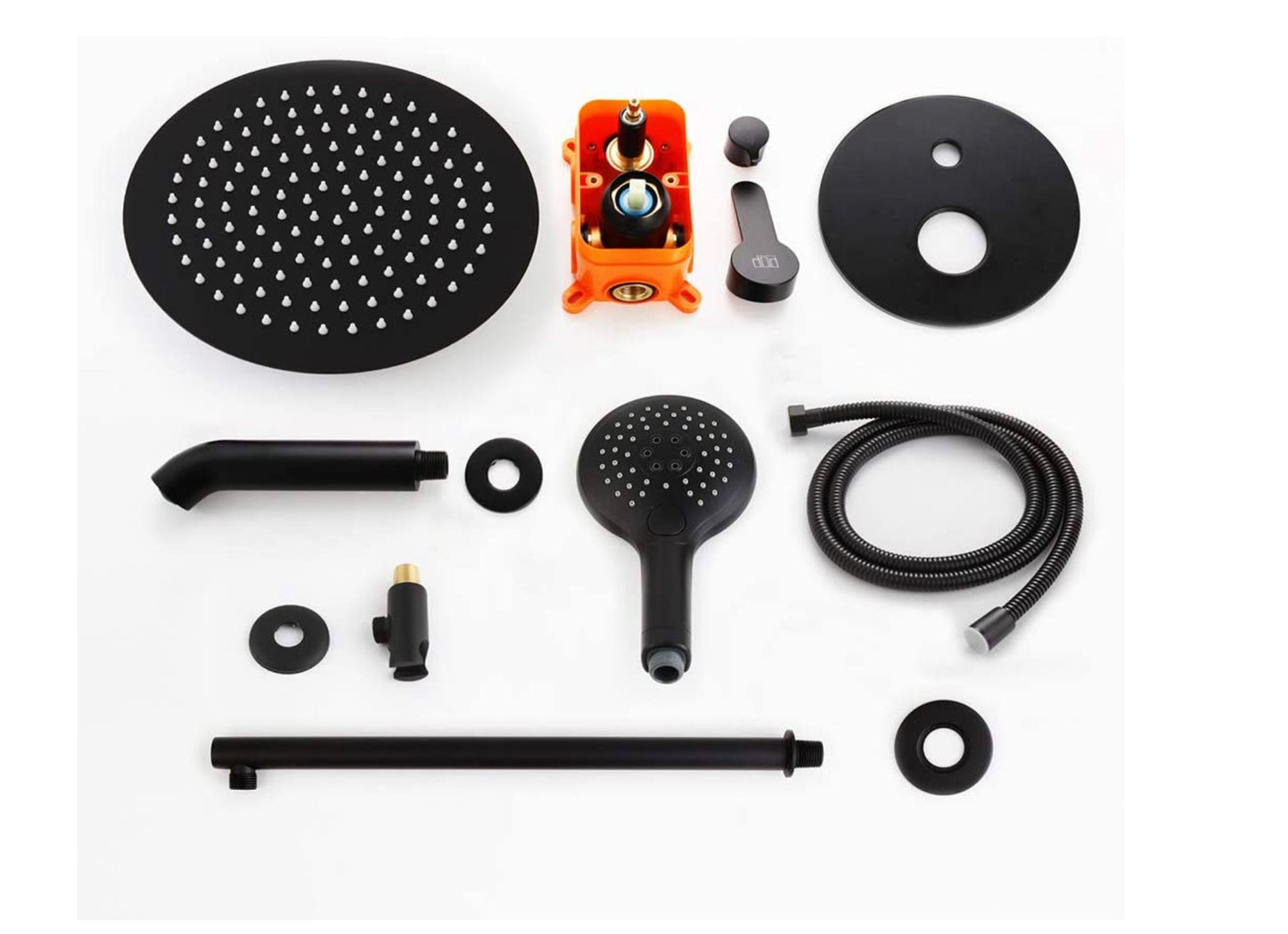 Waterford Tub and Shower System Matte Black
