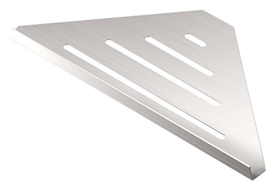 Waterford Metal Corner Shelf Brushed Nickel