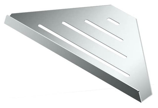 Waterford Metal Corner Shelf Chrome